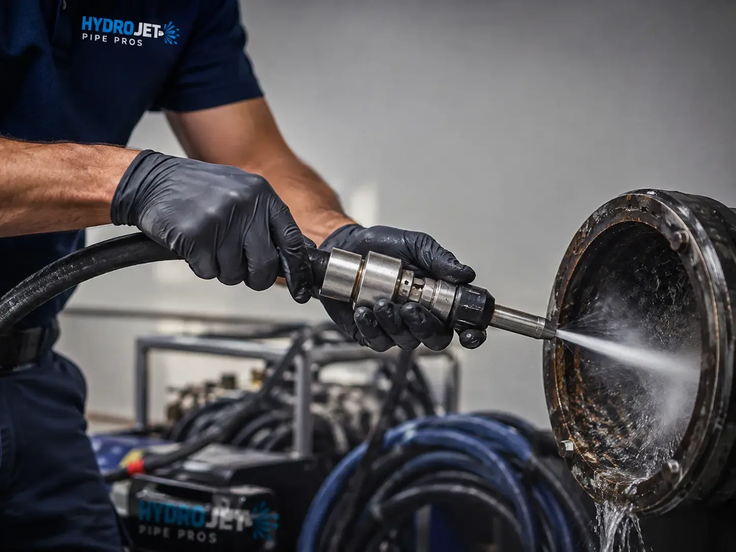 Hydro Jet Pipe Descaling in Caruthers, CA